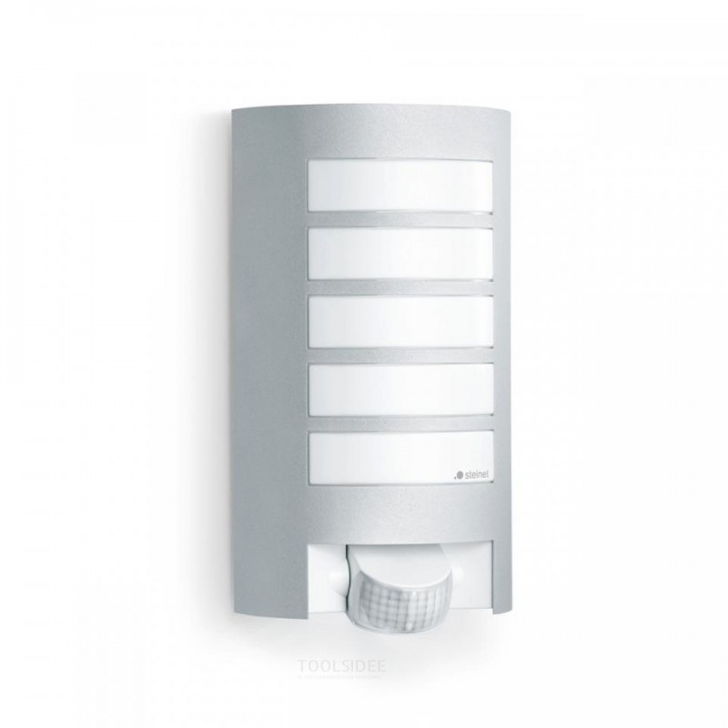 Steinel Design Sensor -ulkovalaisin L 12 hopea Steinel Design Sensor -ulkovalaisin L 12 hopea