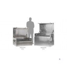 Valigia di trasporto in alluminio 353 l MW Tools