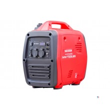 Low-noise petrol inverter generator 3.8 kW 230 V MW Tools