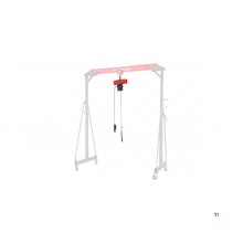 Electric chain hoist 990 kg 3 m 230V wireless remote control MW Tools