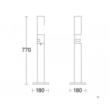 Steinel Sensor-Außenleuchte Gl 65 S
