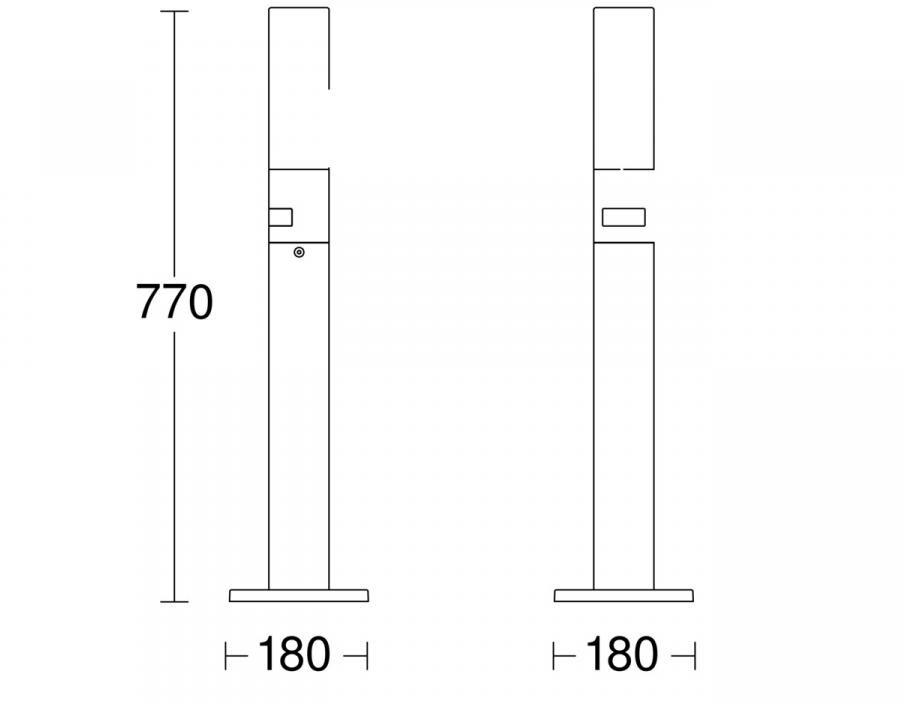 Steinel Sensor-Außenleuchte Gl 65 S