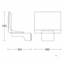 Steinel utomhusspotlight XLED Protect FR svart