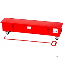 Set transportrollen 20 t 4 rollen en handvat MW Tools