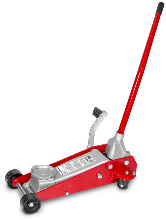 Quicklift garasjejekk 3T med jekkstativer, vogn og verkstedkrakk MW Tools