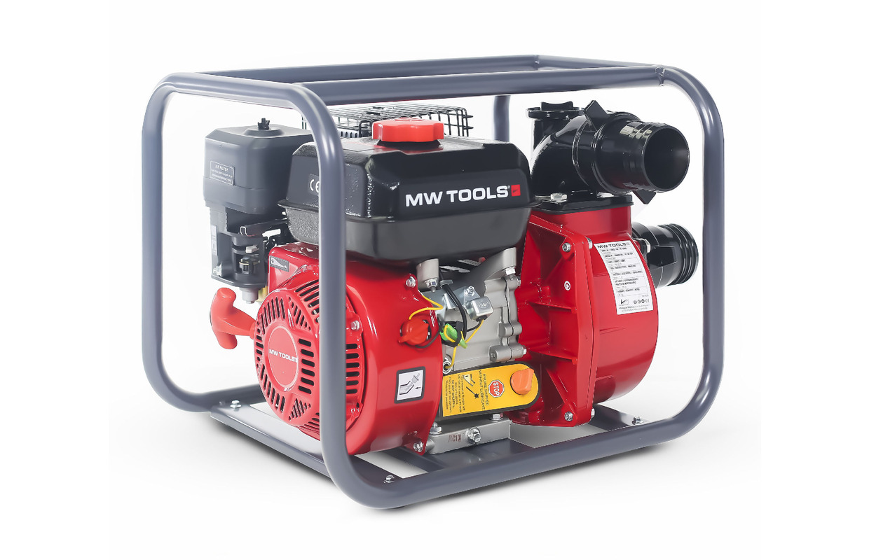 Sæt vandpumpe 3" + slanger 48.000 L/t MW Værktøj Sæt vandpumpe 3" + slanger 48.000 L/t MW Værktøj
