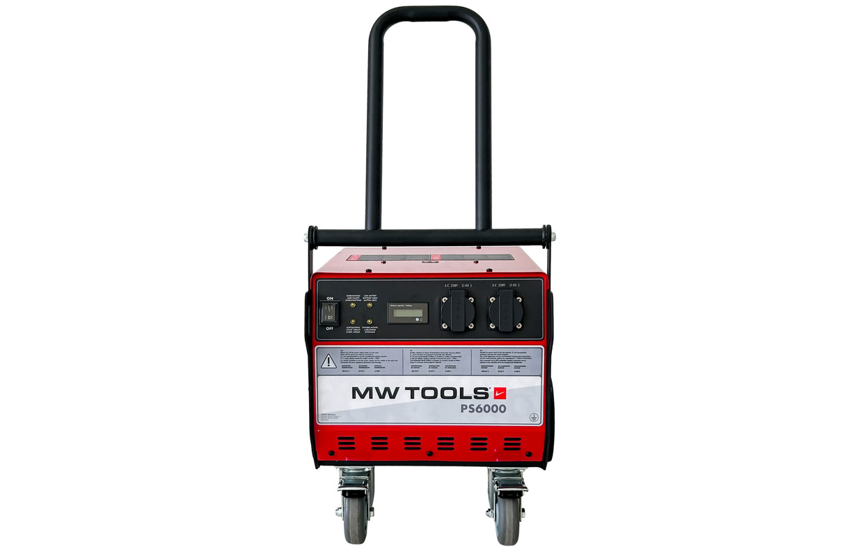 Kraftværk 230V 5627 Wh 3,5kW industrivogn MW Værktøj