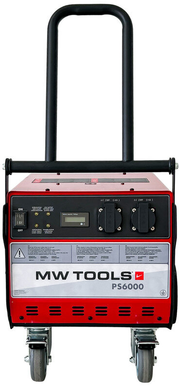 Kraftstation 230V 5627 Wh 3,5kW Industriewagen MW Tools