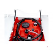 Tank Diesel metall 400l, pump 12V MW Verktyg