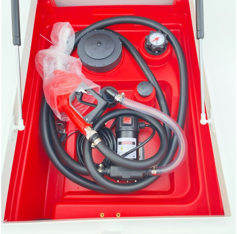 Tank Diesel metall 400l, pump 12V MW Verktyg