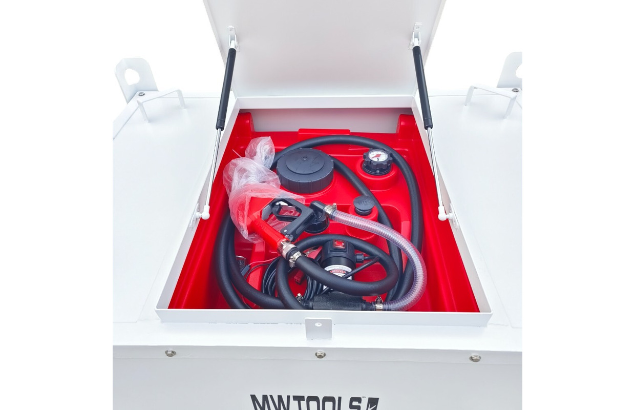 Tank Diesel metal 400l, pumpe 12V MW Værktøj