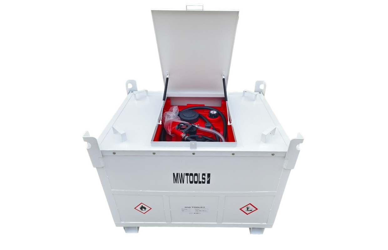 Tank Diesel metal 400l, pumpe 12V MW Værktøj