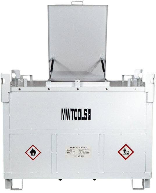Tank Diesel metall 400l, pump 12V MW Verktyg