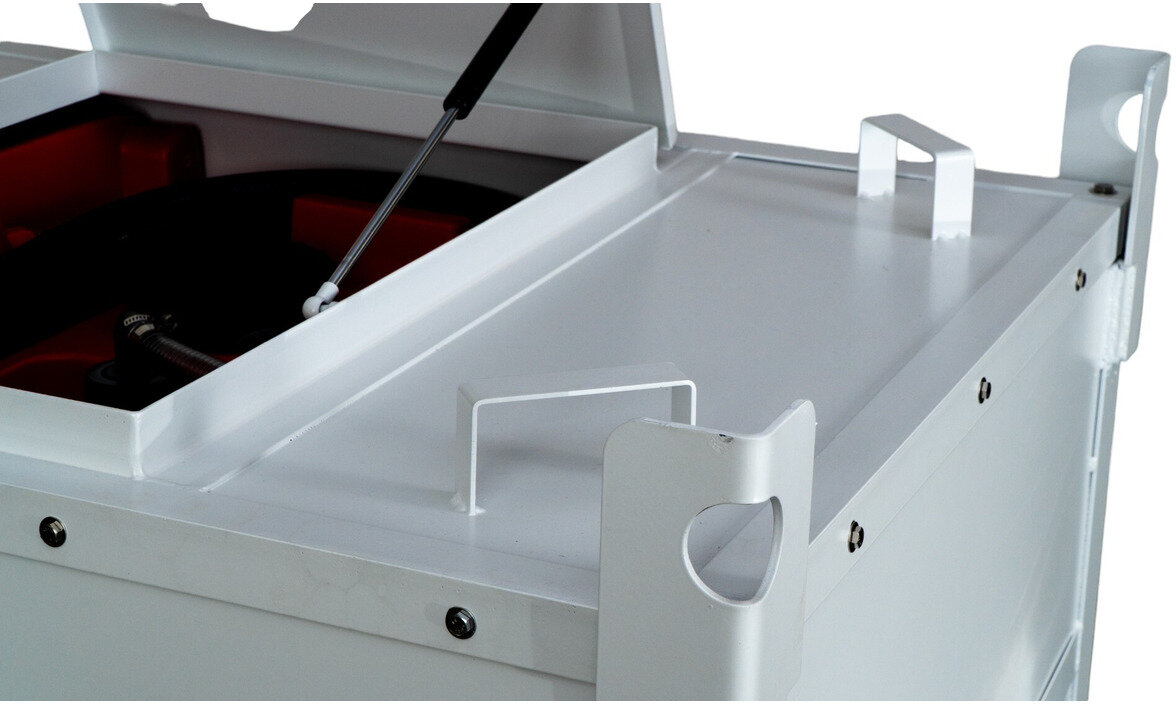 Tank Diesel metall 400l, pump 12V MW Verktyg