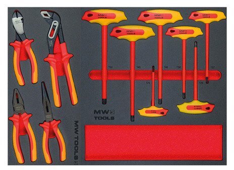 Komplettes 1000V EV-Set 51-teilig – Sicheres Arbeiten, professionell organisiert MW Tools