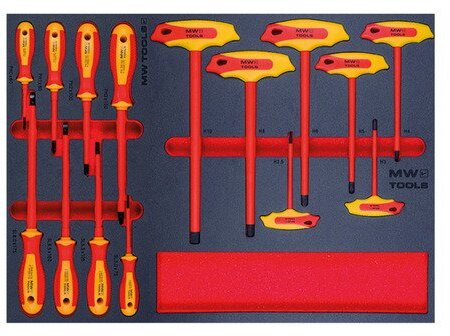 Komplettes 1000V EV-Set 51-teilig – Sicheres Arbeiten, professionell organisiert MW Tools