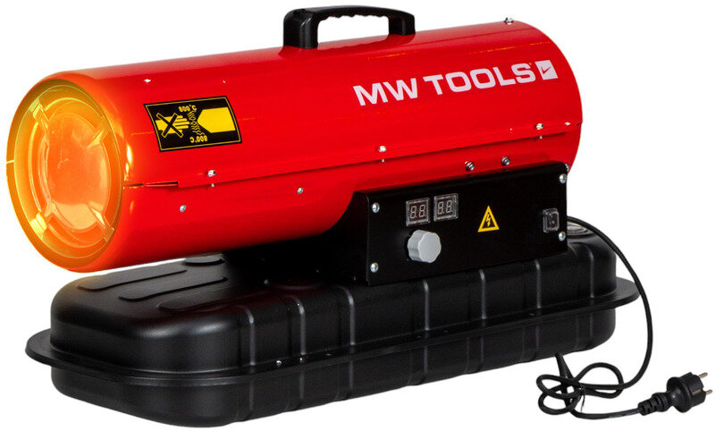 Varmluftblæser diesel 20kW MW Værktøj