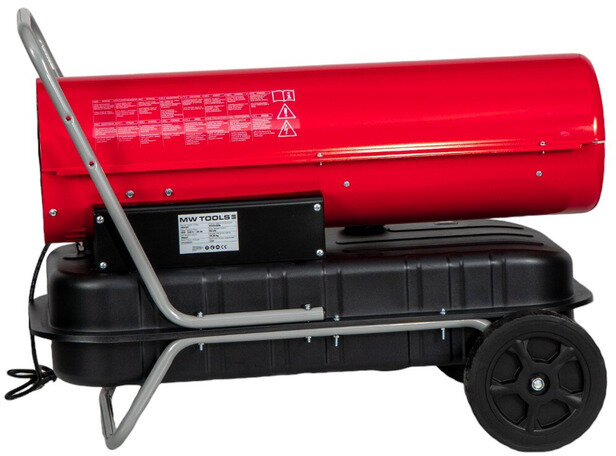 Varmluftblæser diesel 30kW MW Værktøj