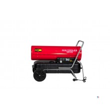 Varmluftblæser diesel 30kW MW Værktøj