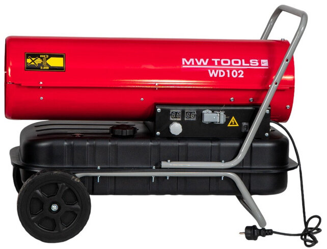 Varmluftblæser diesel 30kW MW Værktøj