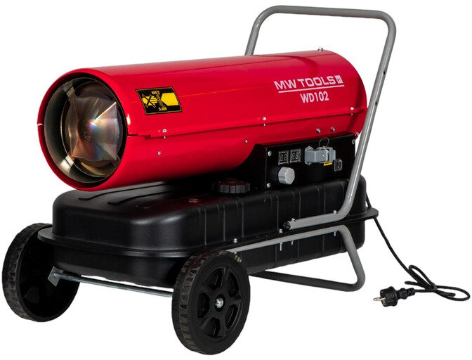 Varmluftblæser diesel 50kW MW Værktøj