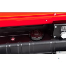 Varmluftblæser diesel 50kW MW Værktøj