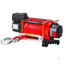 24V 8164 kg 22m Kunststoffseilwinde mit Funkfernbedienung MW Tools