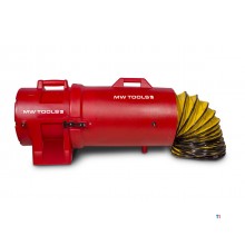Ventilator 168W Ø 200 mm med tilbehør MW Tools