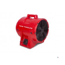 Ventilator 168W Ø 200 mm med tilbehør MW Tools