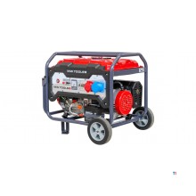 Benzingenerator 9,0 kW 3x400 V und 230 V Elektrostart 25 l Tank MW Tools