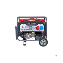 Benzingenerator 9,0 kW 3x400 V und 230 V Elektrostart 25 l Tank MW Tools