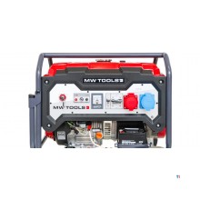 Benzingenerator 9,0 kW 3x400 V und 230 V Elektrostart 25 l Tank MW Tools