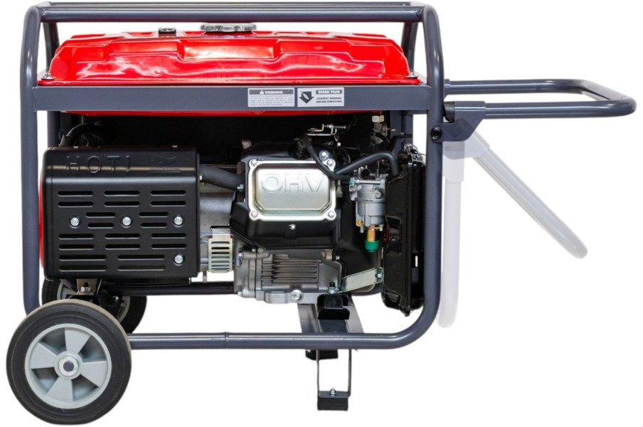 Benzingenerator 9,0 kW 3x400 V und 230 V Elektrostart 25 l Tank MW Tools