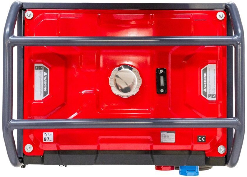 Benzingenerator 9,0 kW 3x400 V und 230 V Elektrostart 25 l Tank MW Tools