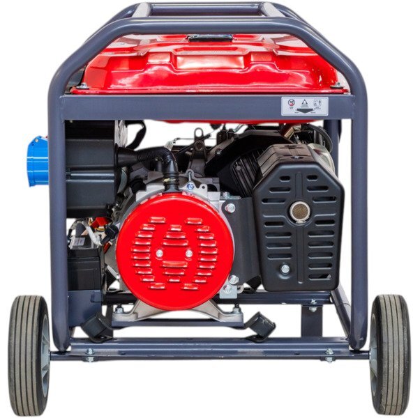 Benzingenerator 9,0 kW 3x400 V und 230 V Elektrostart 25 l Tank MW Tools