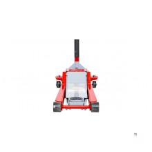 Hydraulic garage jack 2 t extra low and long with foot pedal MW Tools