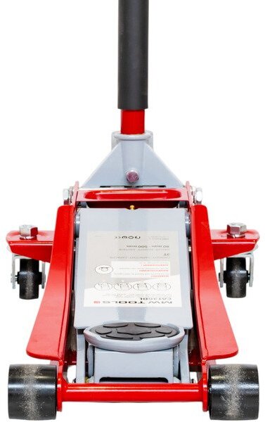 Hydraulisk garasjejekk 3 t ekstra lav og lang med fotpedal MW Tools