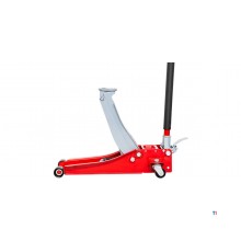 Hydraulisk garasjejekk 3 t ekstra lav og lang med fotpedal MW Tools