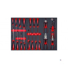 212-delt STARTER-værktøjssæt – Skumbakker, klar til at organisere MW-værktøjer