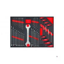 212-delt STARTER-værktøjssæt – Skumbakker, klar til at organisere MW-værktøjer