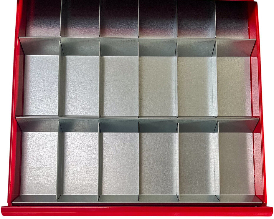 Schubladeneinteilung für Schubladenschränke MW Tools