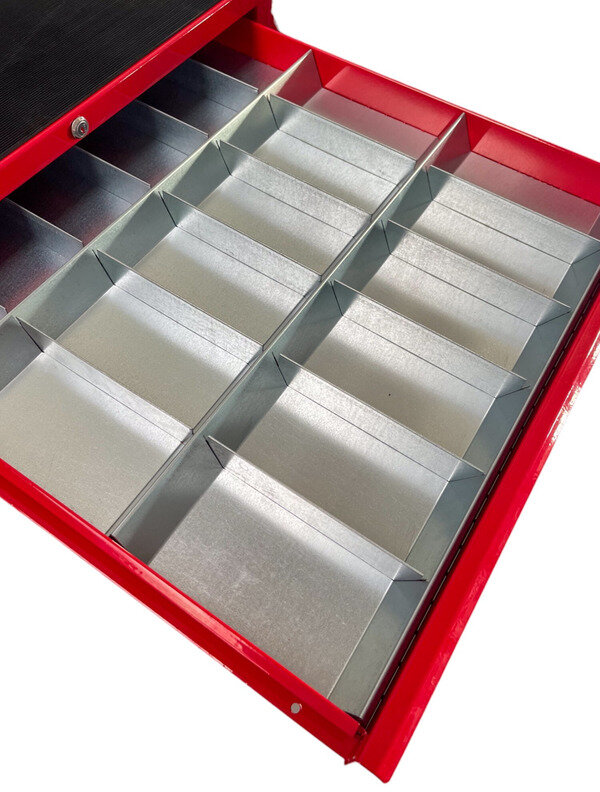 Schubladeneinteilung für Schubladenschränke MW Tools