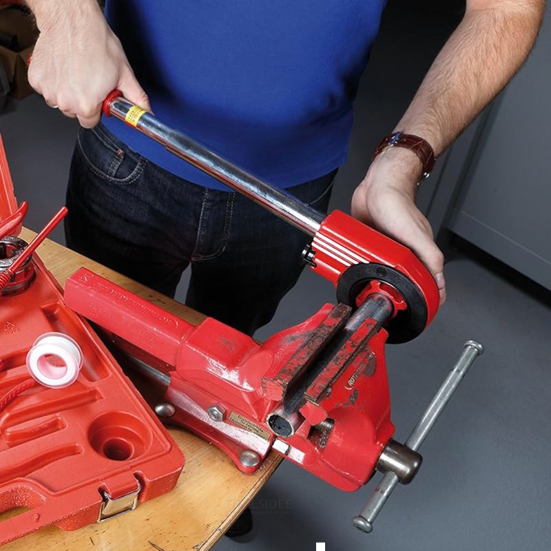 Rothenberger Tronchese a cricchetto manuale, 4 teste di taglio