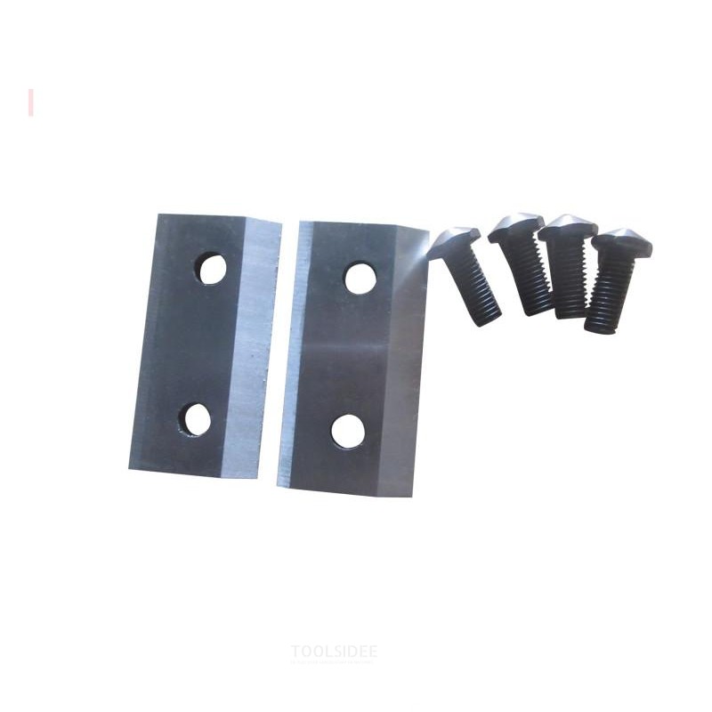 HBM Messerset 2-teilig für 4-Takt 6,5 PK 196 cc Benzin-Häcksler. HBM Messerset 2-teilig für 4-Takt 6,5 PK 196 cc Benzin-Häcksler.