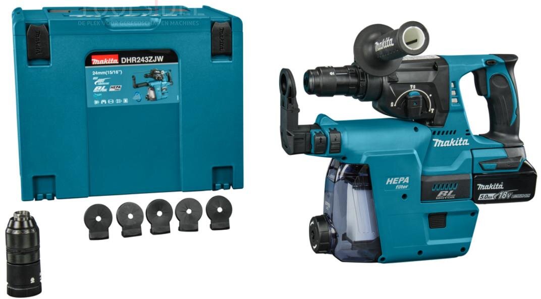 Makita Kombihammer 18 Volt DHR243ZJW Makita Kombihammer 18 Volt DHR243ZJW