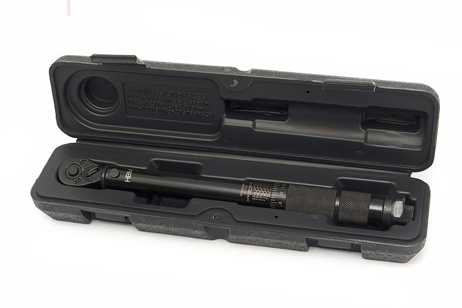 HBM momentnøgle 1/4 inch, 5-25 Nm