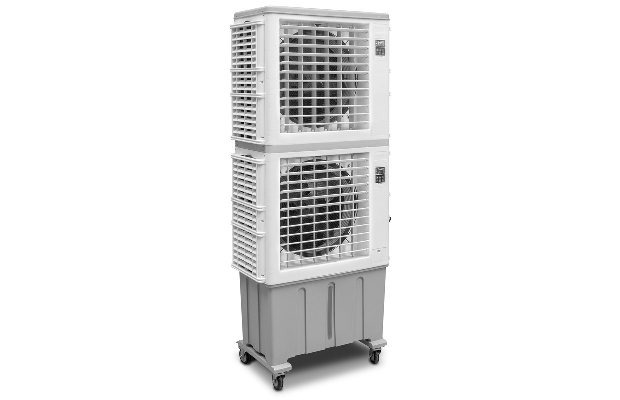 High industrial mobile cooling fan 150-200m² 17000m³/h