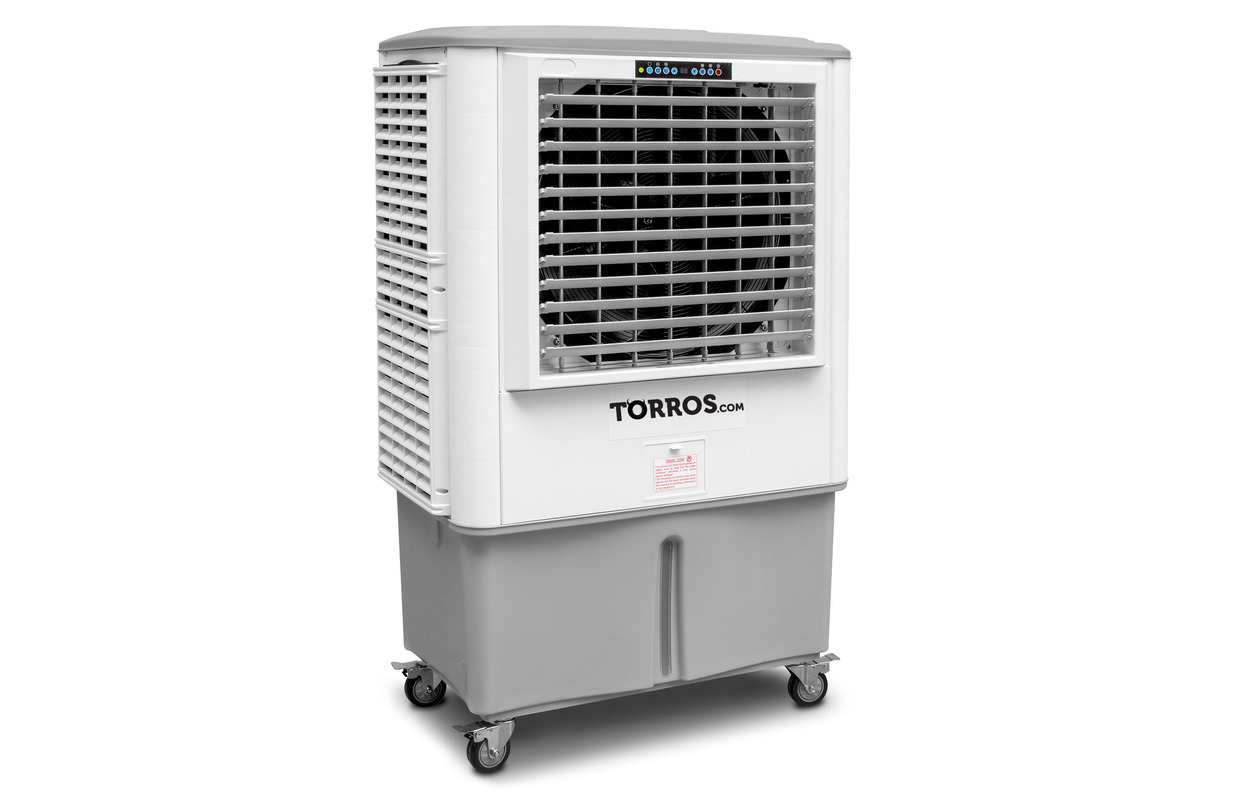 High industrial mobile cooling fan 150-200m² 17000m³/h