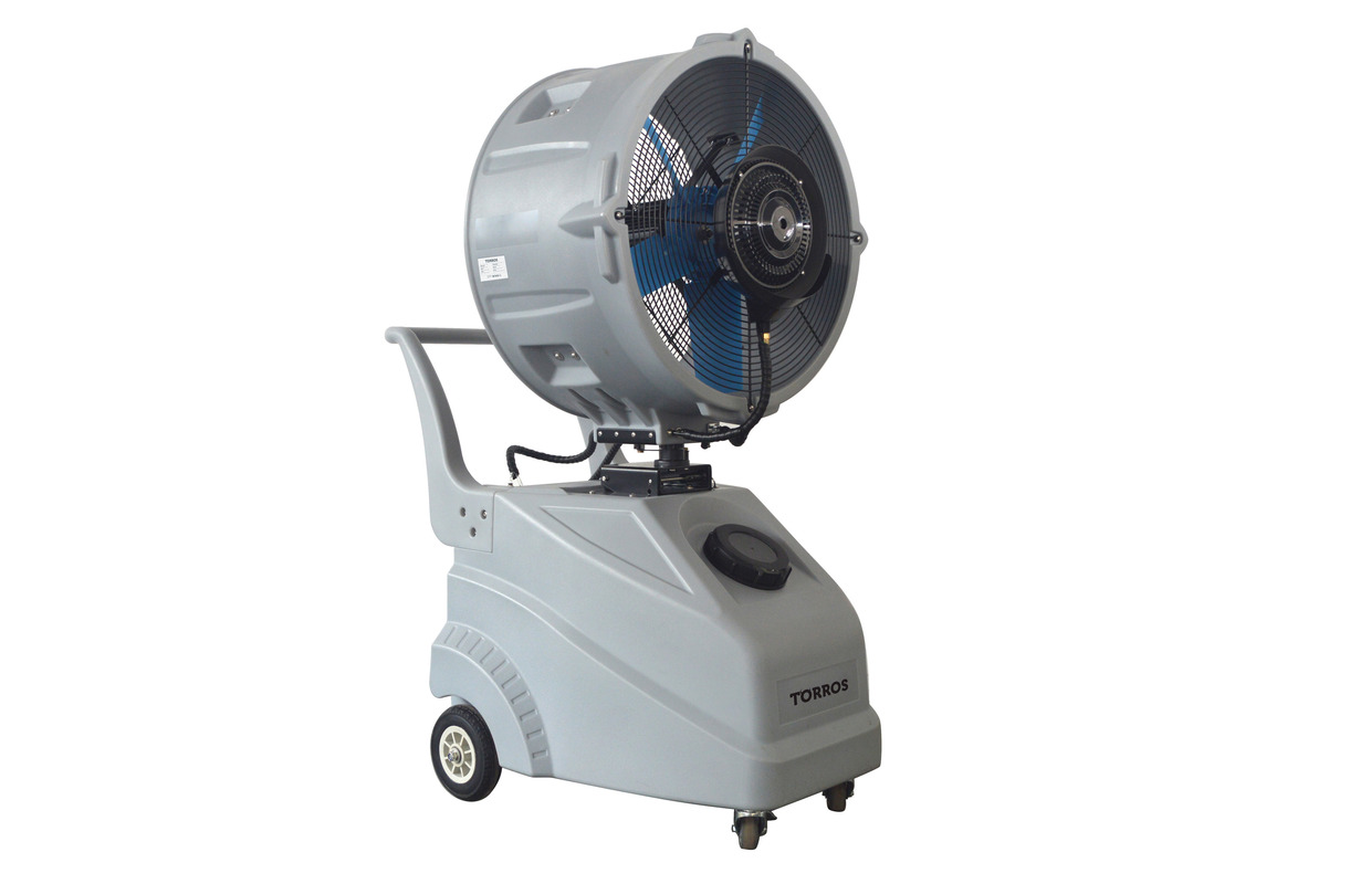 High industrial mobile cooling fan 150-200m² 17000m³/h