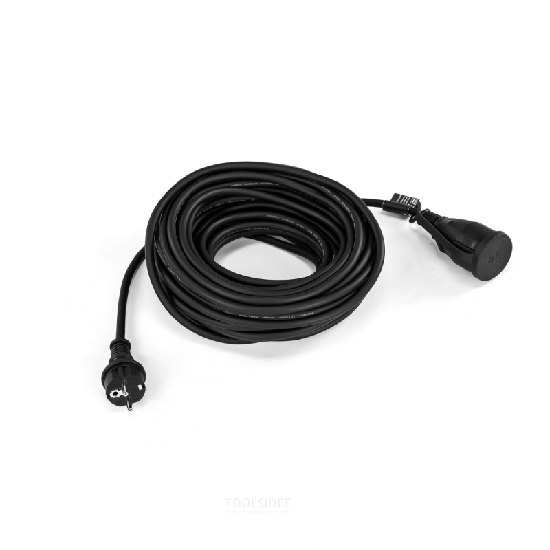 HBM förlängningskabel H05RR-F 3G1.5mm² 1-vägs IP44 20m.